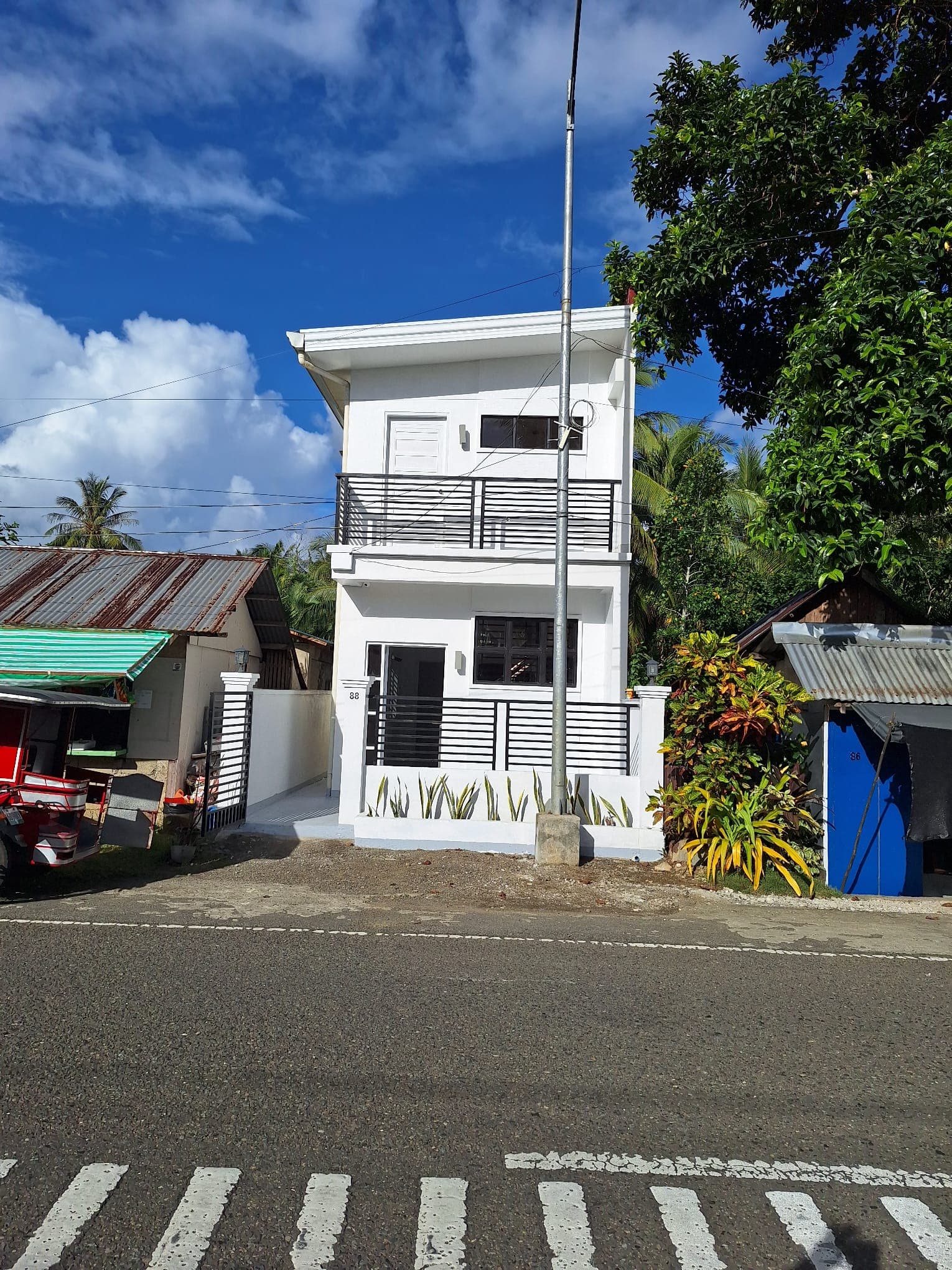 Front of the house